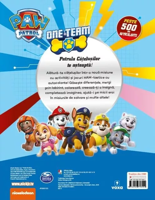 Patrula Catelusilor - Carte de activitati |