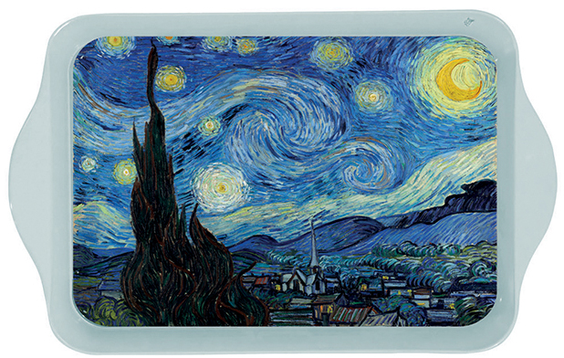 Tava de metal - Vincent Van Gogh - La nuit etoilee | Cartexpo