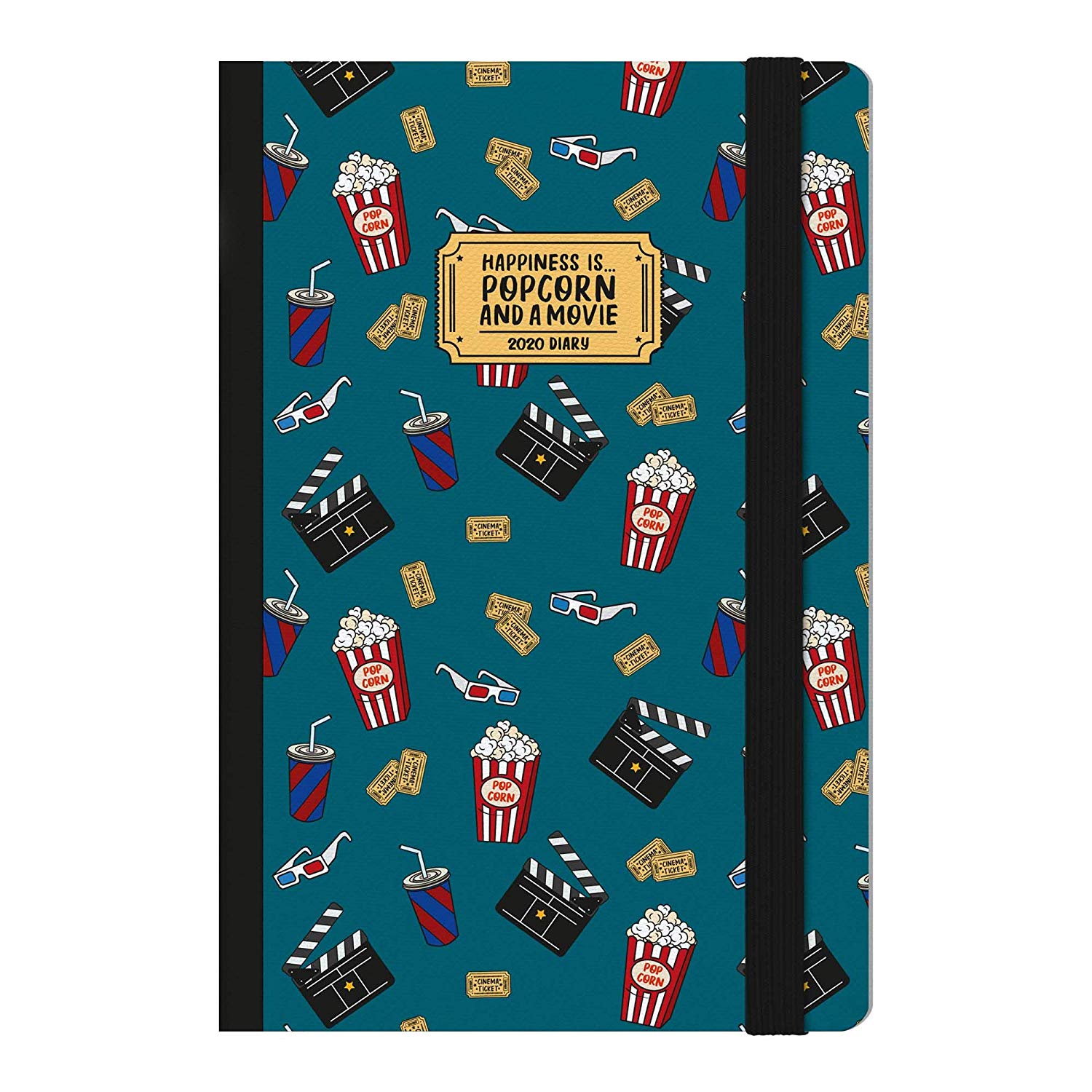 Jurnal - Medium Weekly Planner 12-Months - Pop Corn | Legami