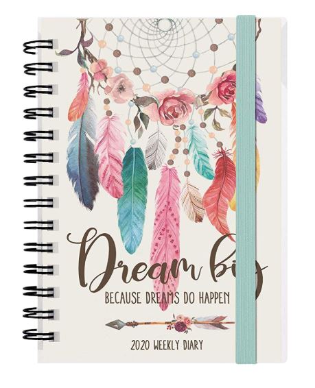 Jurnal - Small Weekly Planner 12-Months - Dream Big | Legami