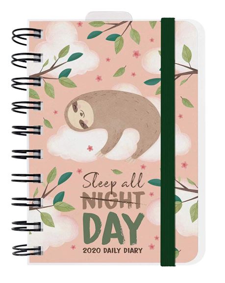 Jurnal - Small 12-Months Daily - Sloth | Legami