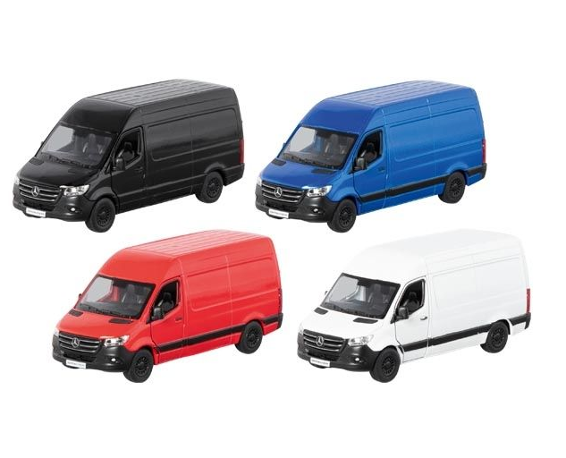 Masinuta metalica Mercedes Benz Sprinter (mai multe culori, pret pe bucata) | Goki - 2