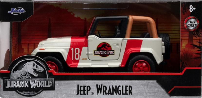 Masinuta metalica - Jurassic World - Jeep Wrangler | Jada Toys - 5