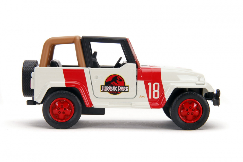 Masinuta metalica - Jurassic World - Jeep Wrangler | Jada Toys - 1