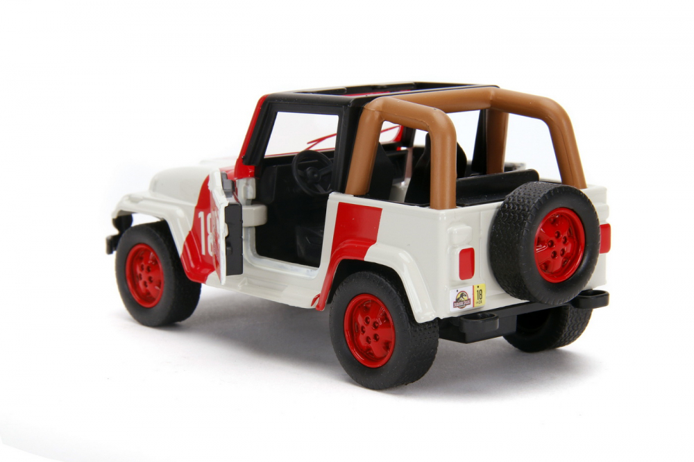 Masinuta metalica - Jurassic World - Jeep Wrangler | Jada Toys - 3