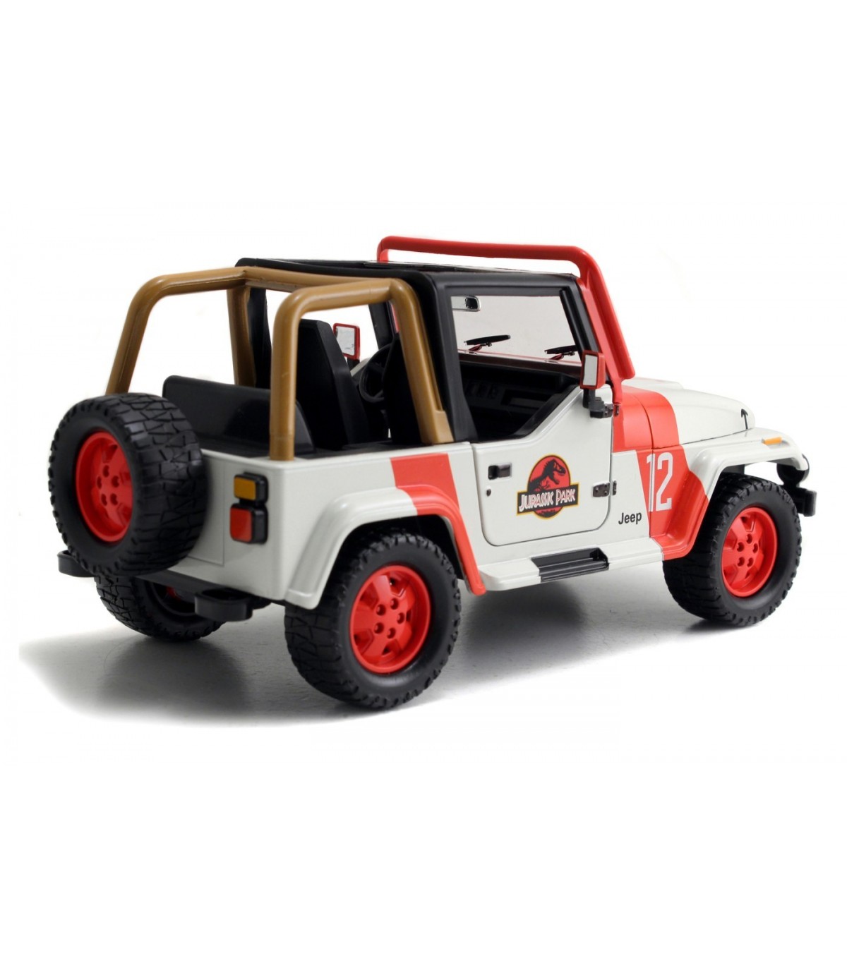 Masinuta metalica - Jurassic World - Jeep Wrangler | Jada Toys - 4