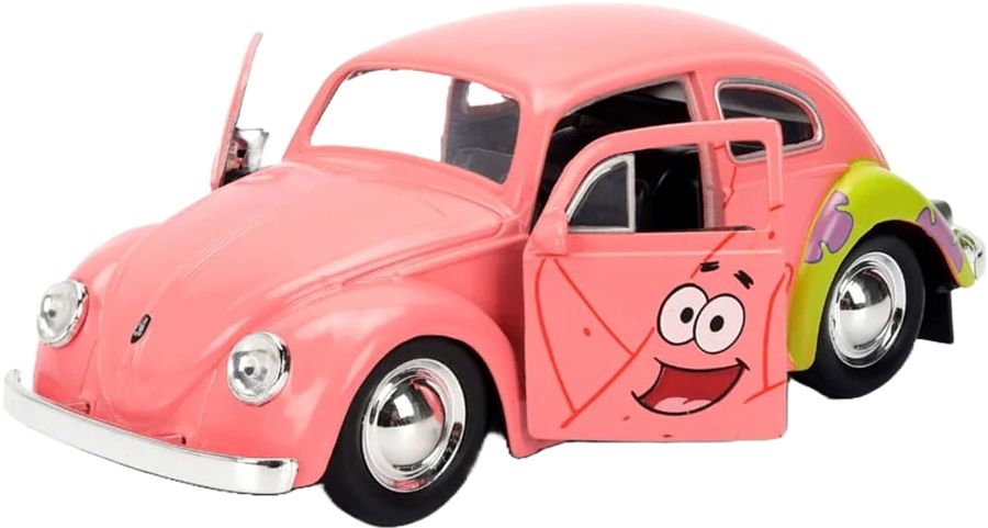 Masinuta metalica - Sponge Bob - Volkswagen Beetle 1959 | Jada Toys - 2