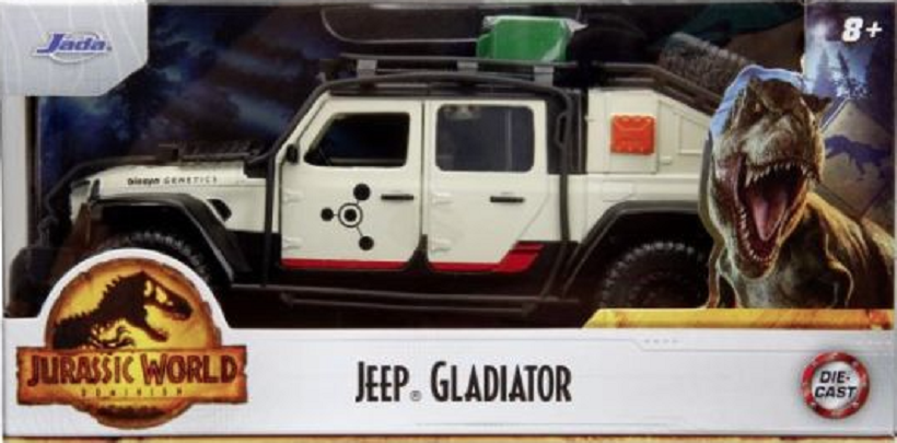 Masinuta metalica - Jurassic World - Jeep Gladiator | Jada Toys - 5