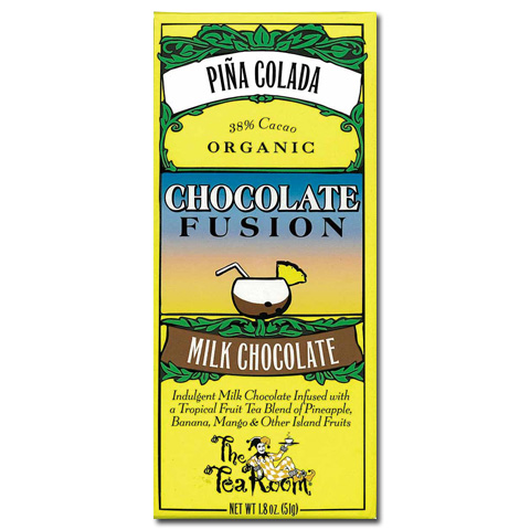Ciocolata cu lapte cu aroma de ceai - Pina Colada | The Tea Room