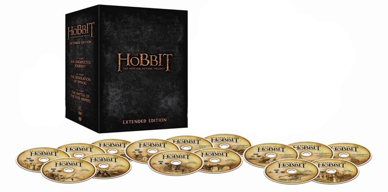Hobbitul - Trilogia Editia Extinsa (15 discuri) / Hobbit Trilogy - Extended Edition | Peter Jackson