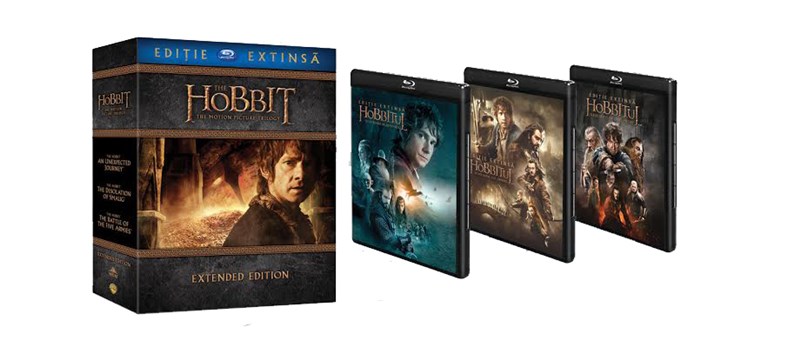 Hobbitul - Trilogia Editia Extinsa (Blu Ray Disc) / Hobbit Trilogy - Extended Edition | Peter Jackson