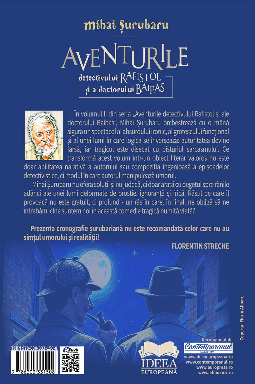 Aventurile detectivului Rafistol si a doctorului Baipas. Volumul II | Mihai Surubaru