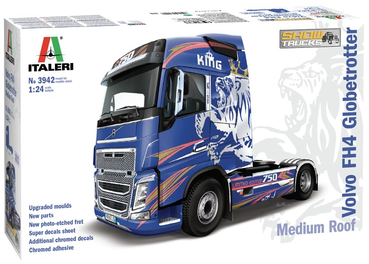 Kit de construit - Camion Volvo FH4 Globetrotter | Italeri - 3