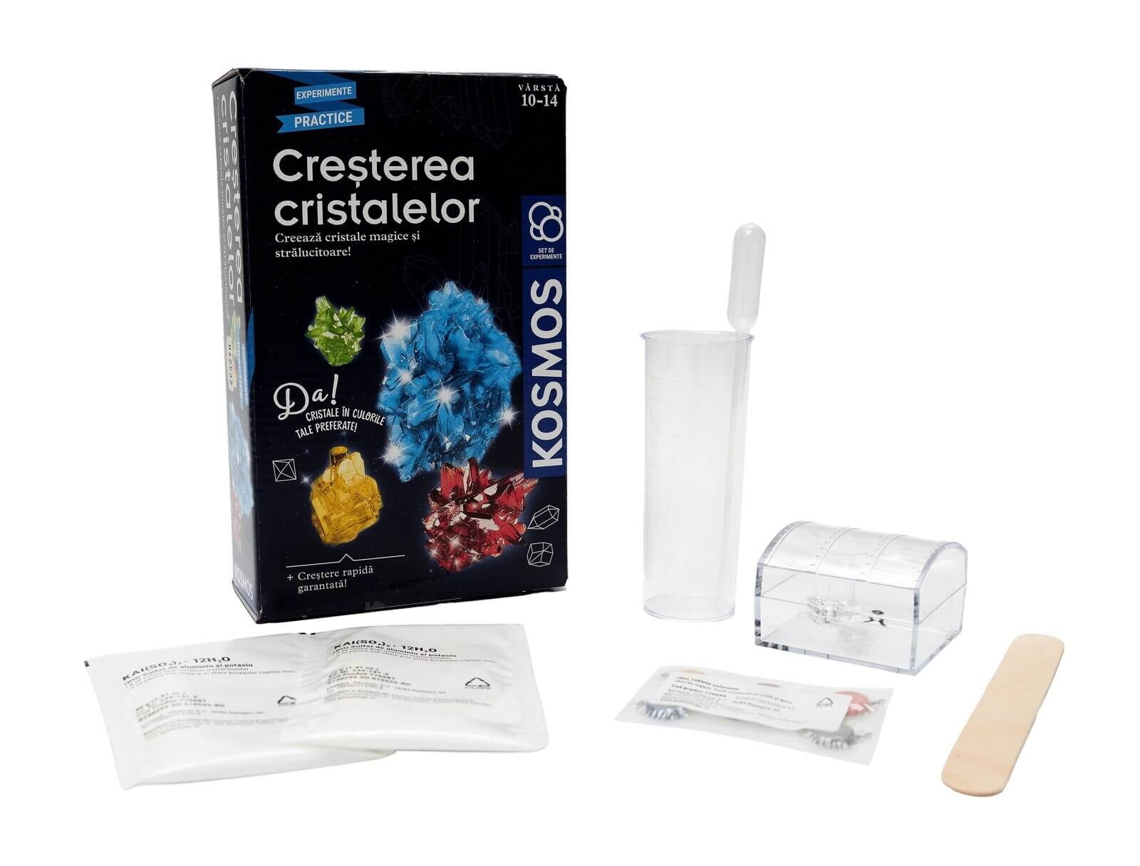 Set educativ - Cresterea cristalelor  | Kosmos