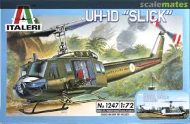 Kit de construit - Elicopter UH-1D Slick Iroquis | Italeri - 1