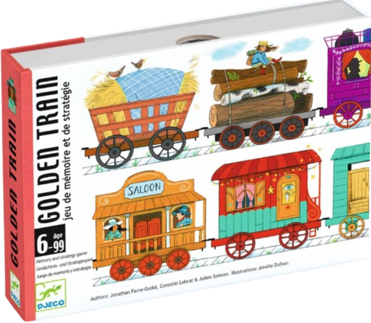 Joc de societate - Trenul cu aur | Djeco - 2