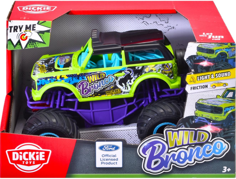 Masina de teren - Ford - Wild Bronco | Dickie Toys - 4