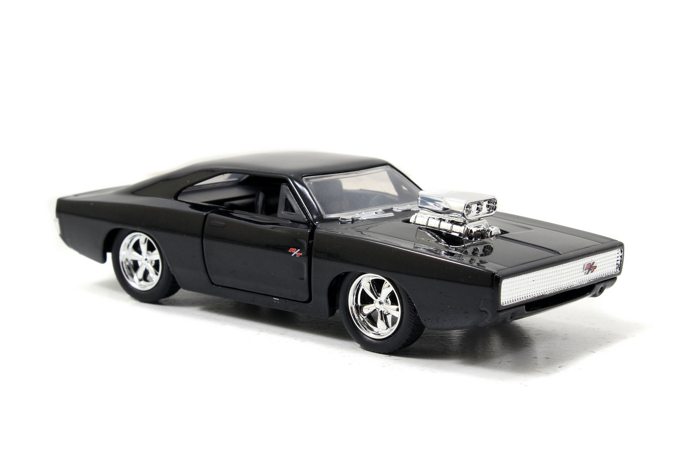 Set 2 masinute metalice - Fast & Furious - Dom's Dodge Charger R/T si Brian's Toyota Supra | Jada Toys - 1