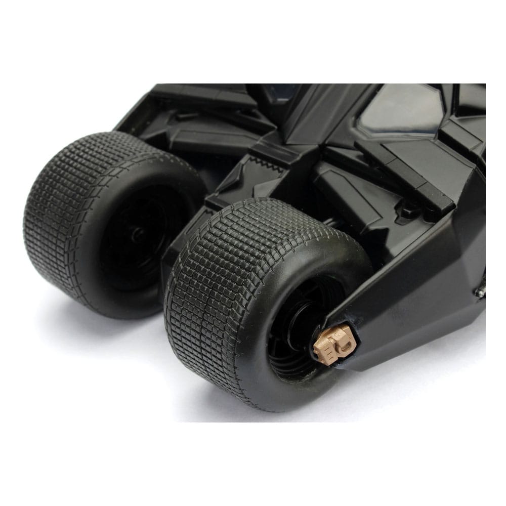 Figurina si masinuta metalica - The Dark Knight - Batmobile & Batman | Jada Toys - 3