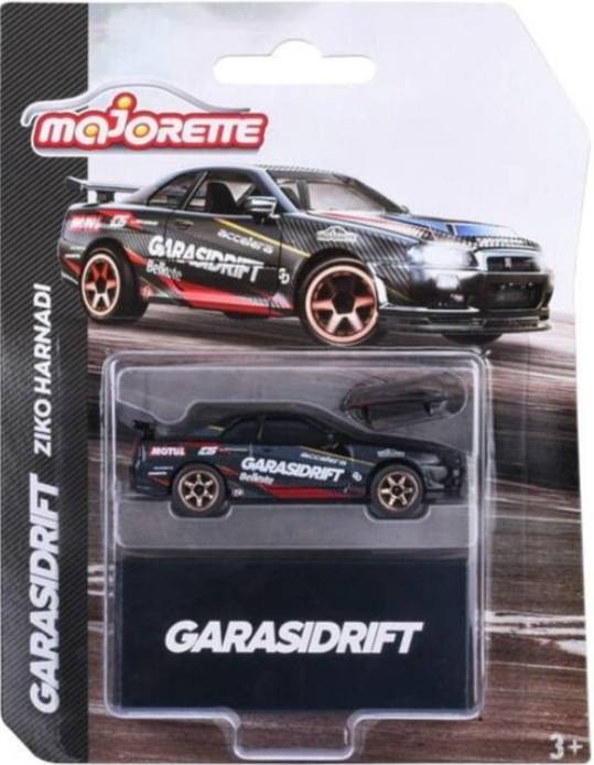 Masinuta metalica - Garasidrift Ziko Harnadi - Nissan Skyline GTR R34 | Majorette - 1