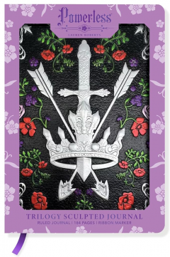 Carnete - Lauren Roberts: Powerless Trilogy Sculpted Journal, Ruled