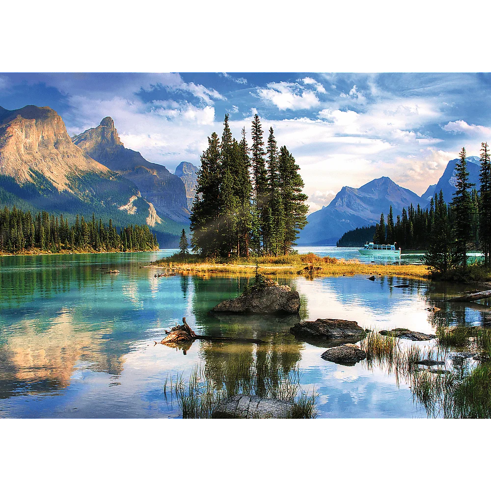 Puzzle 1000 de piese - Photo Odyssey: Spirit Island, Canada | Trefl