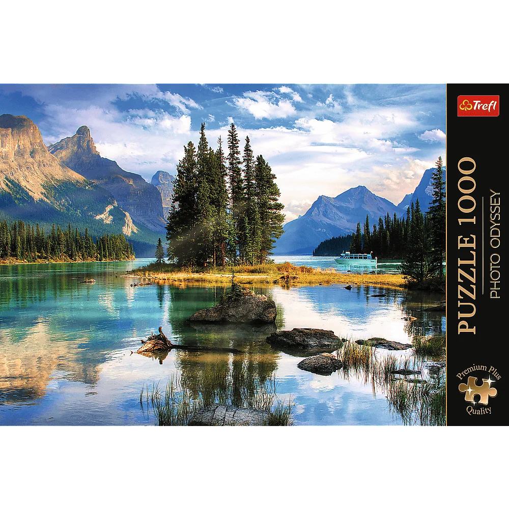 Puzzle 1000 de piese - Photo Odyssey: Spirit Island, Canada | Trefl - 1
