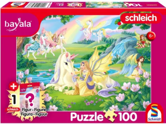 Puzzle 100 piese - Bayala, unicornul magic | Schmidt