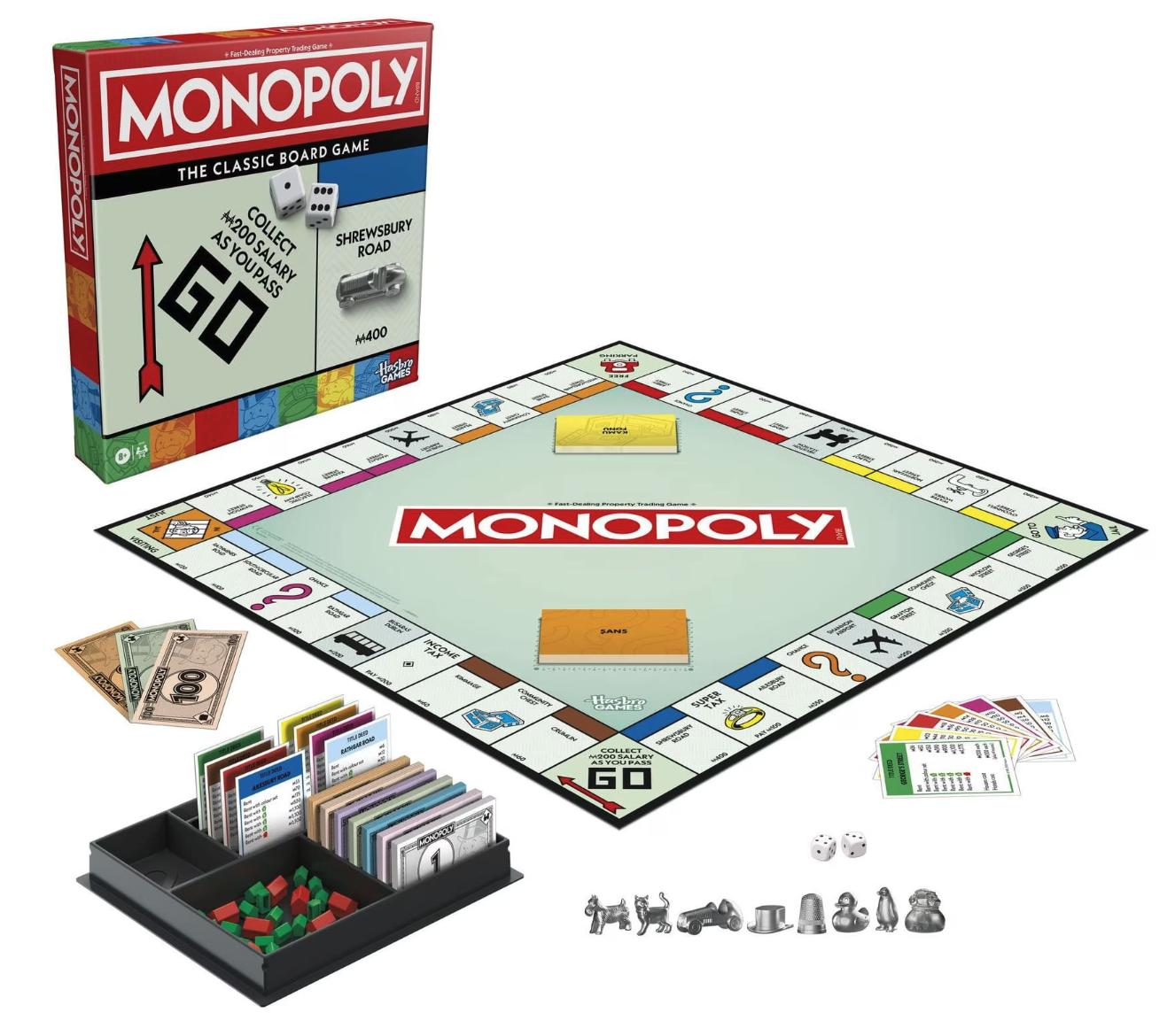 Joc de societate - Monopoly Classic Refresh (EN) | Hasbro - 2