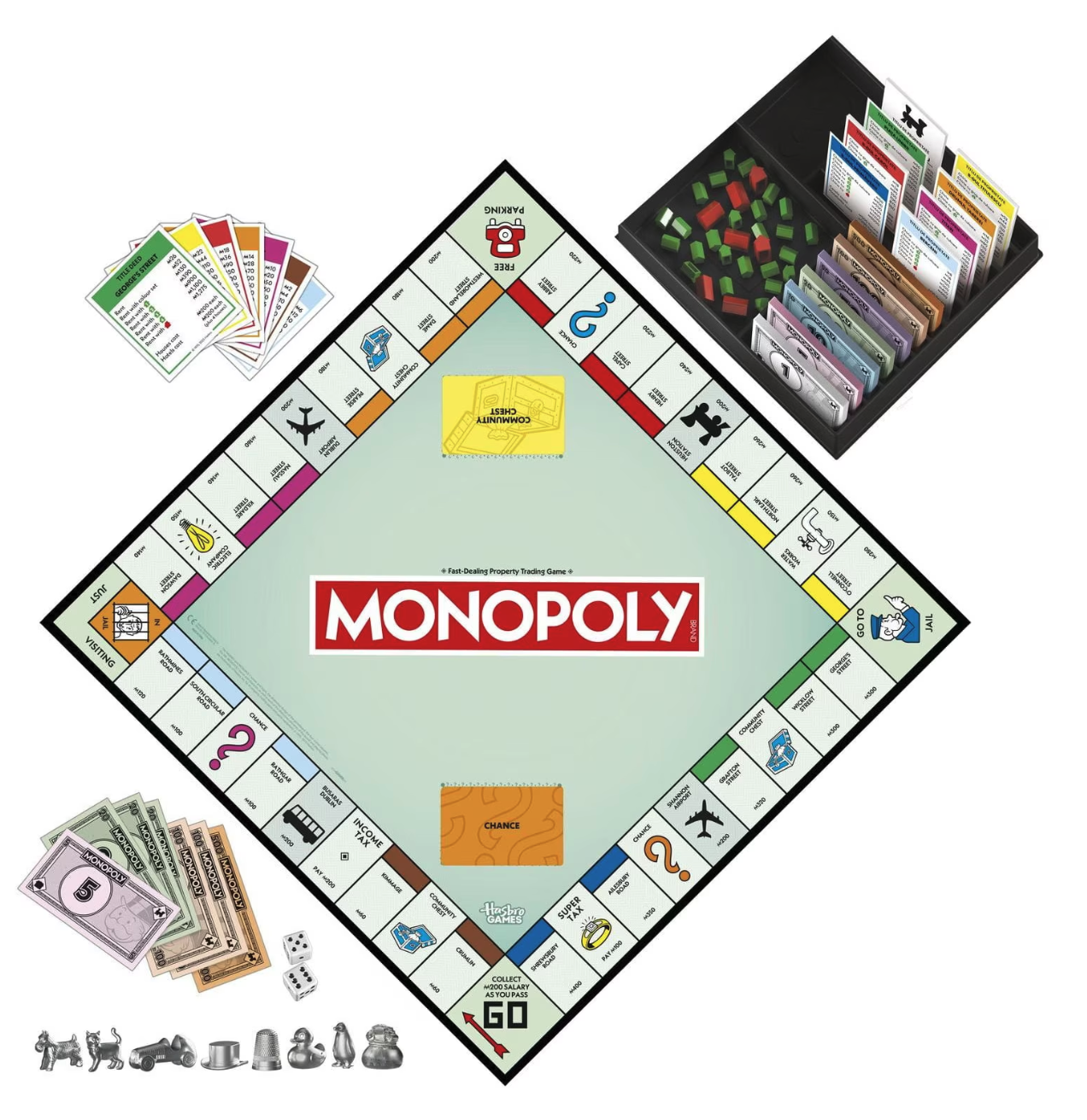 Joc de societate - Monopoly Classic Refresh (EN) | Hasbro - 3