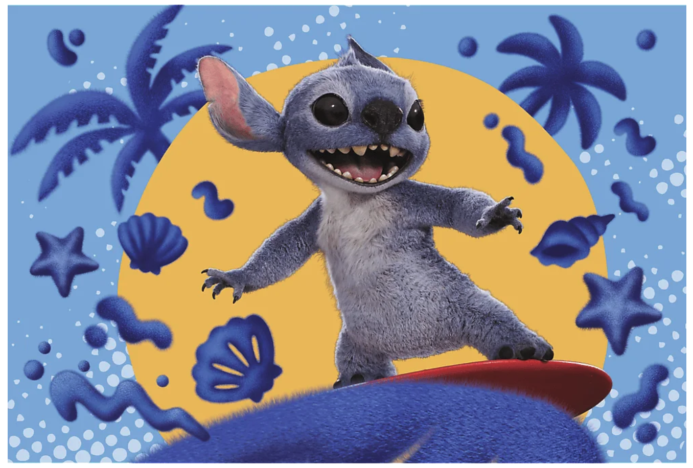 Puzzle 60 piese - Lilo & Stitch (A Day with Stitch) - Trefl | Trefl - 1