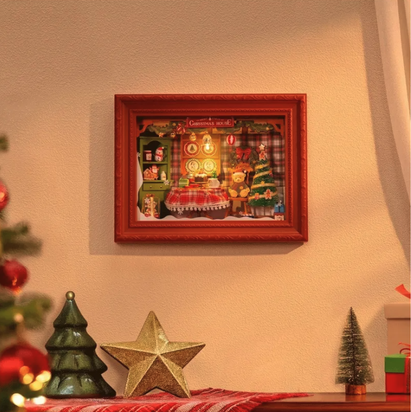 Puzzle 3D 125 piese - Christmas Eve Party | rolife - 1