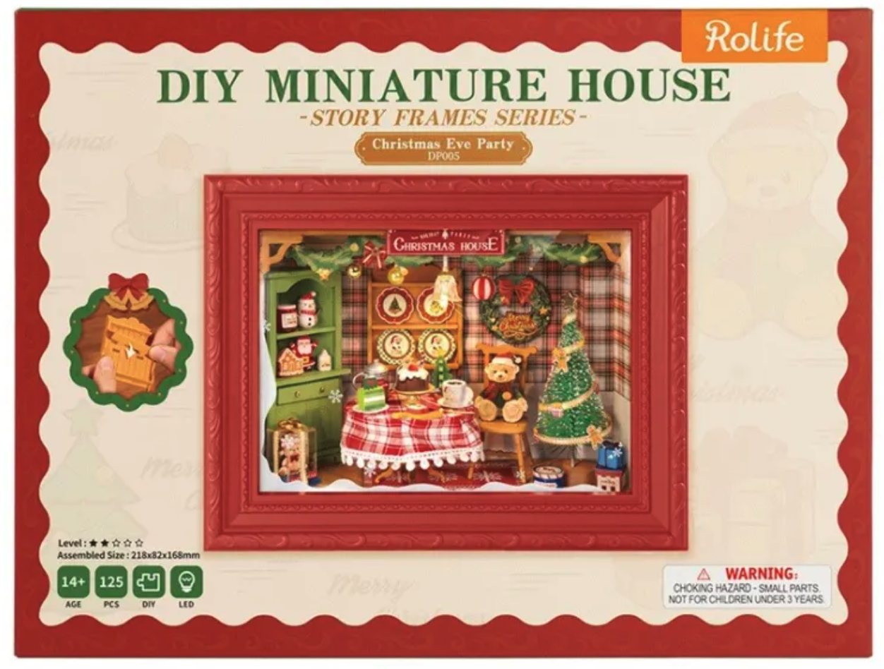 Puzzle 3D 125 piese - Christmas Eve Party | rolife - 5