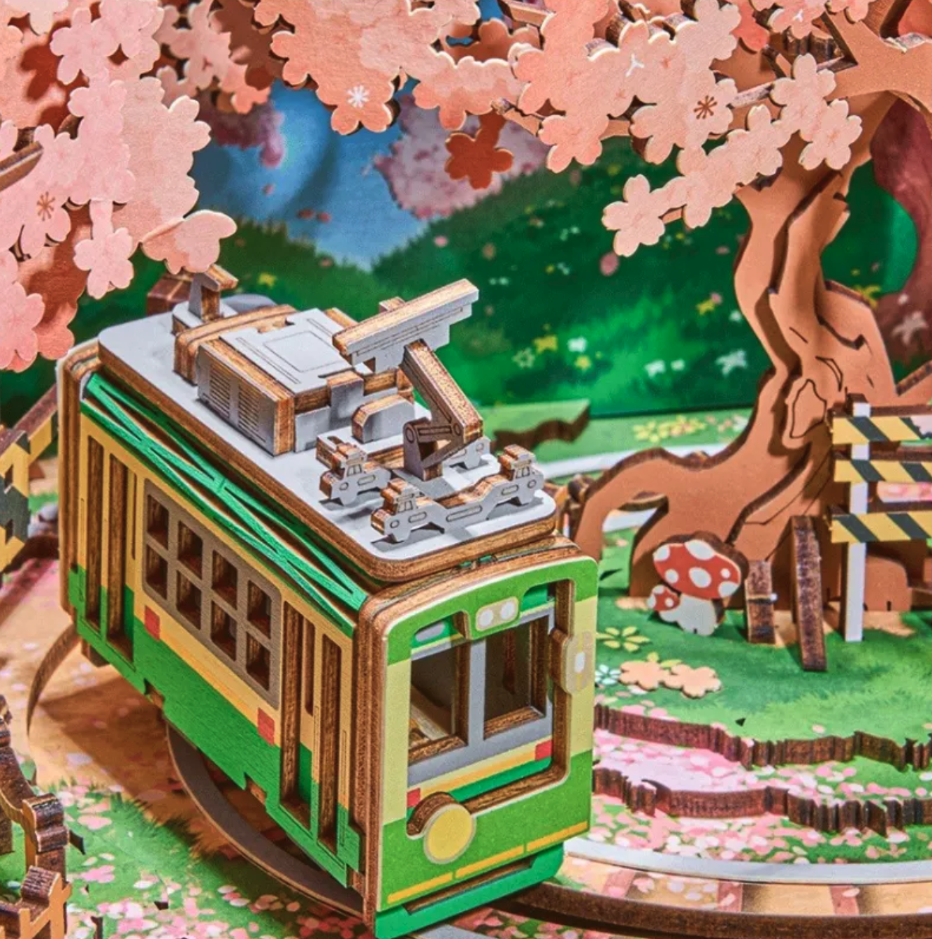 Puzzle 3D 283 piese - Music Dreamer Sakura Dreamy Tour - RoLife | Robotime - 2