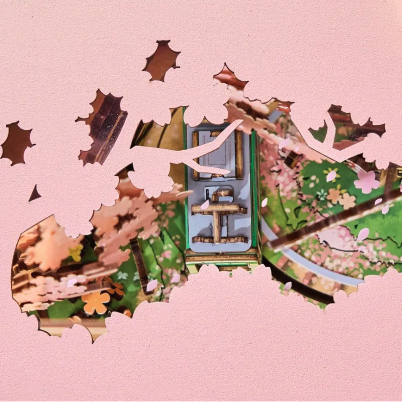 Puzzle 3D 283 piese - Music Dreamer Sakura Dreamy Tour - RoLife | Robotime - 3