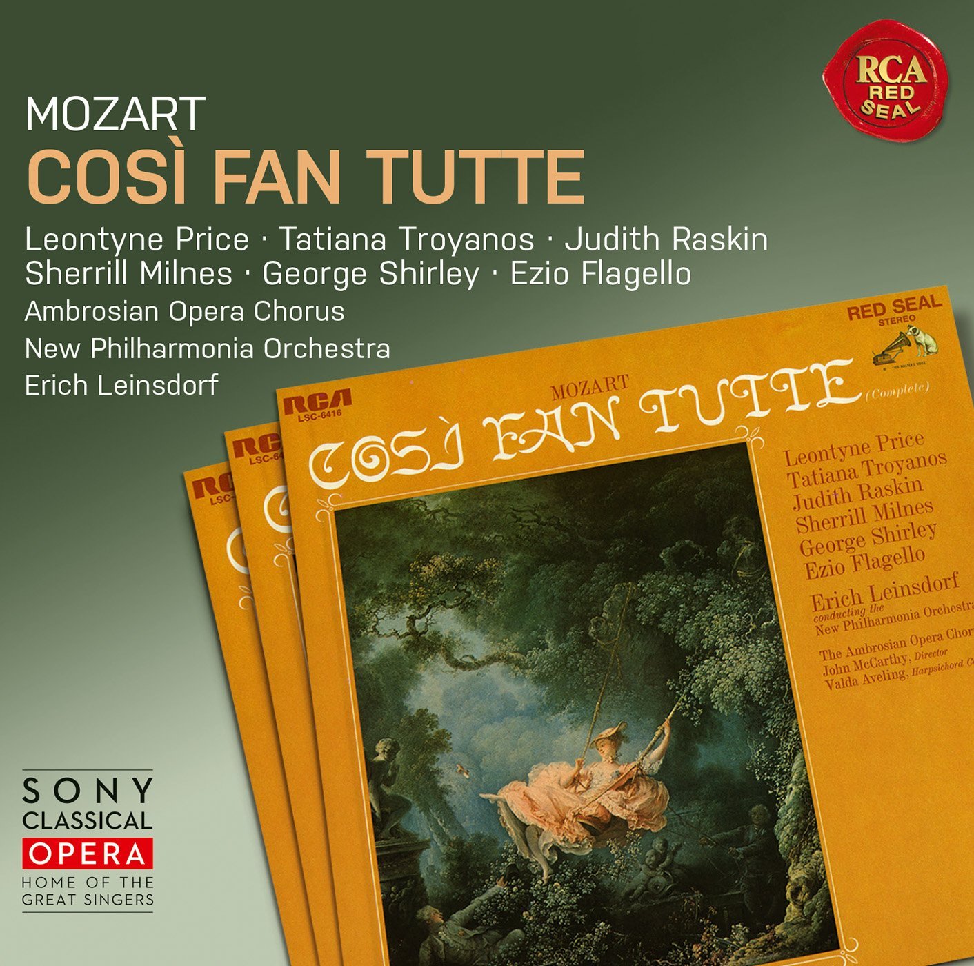 Mozart: Così Fan Tutte, K. 588 | Erich Leinsdorf, Wolfgang Amadeus Mozart