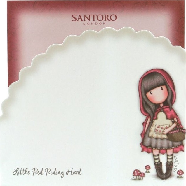 Post-it - Gorjuss - Little Red Riding Hood | Santoro - 4 | YEO