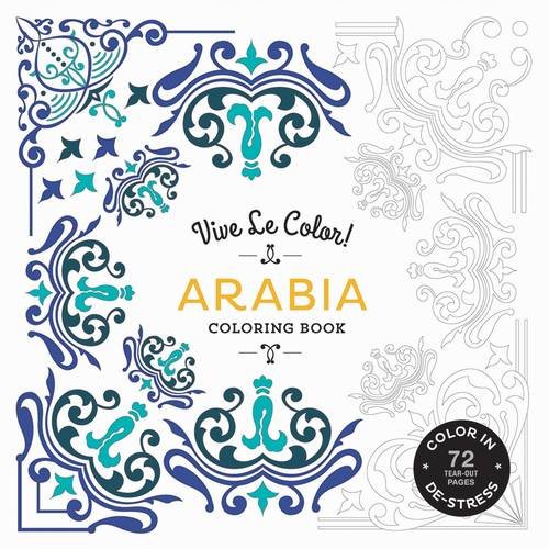 Vive Le Color! Arabia - Coloring Book | Abrams Noterie
