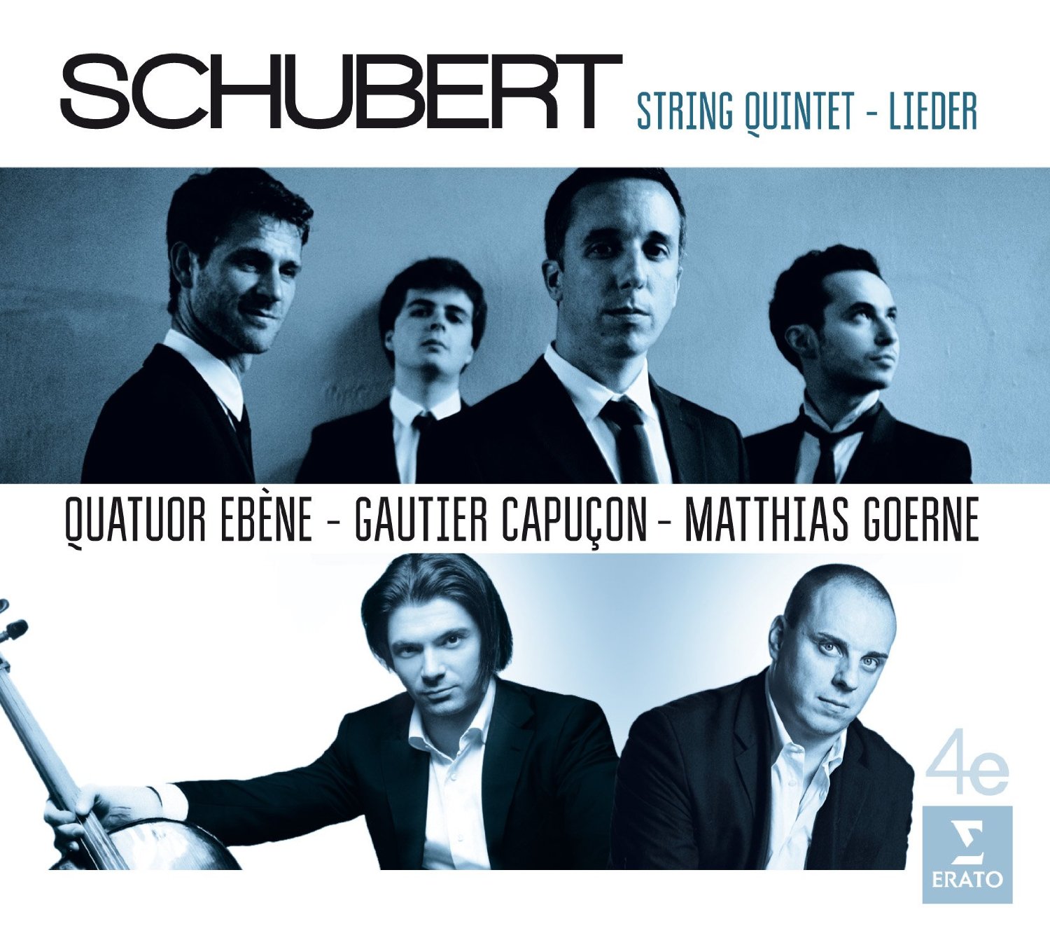 Schubert - Quintet and Lieder | Quatuor Ebene