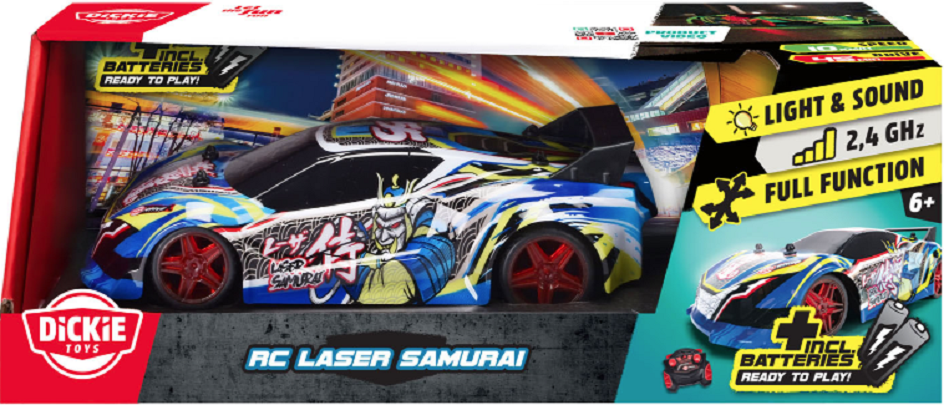 Masina cu telecomanda - Laser Samurai | Dickie Toys - 5