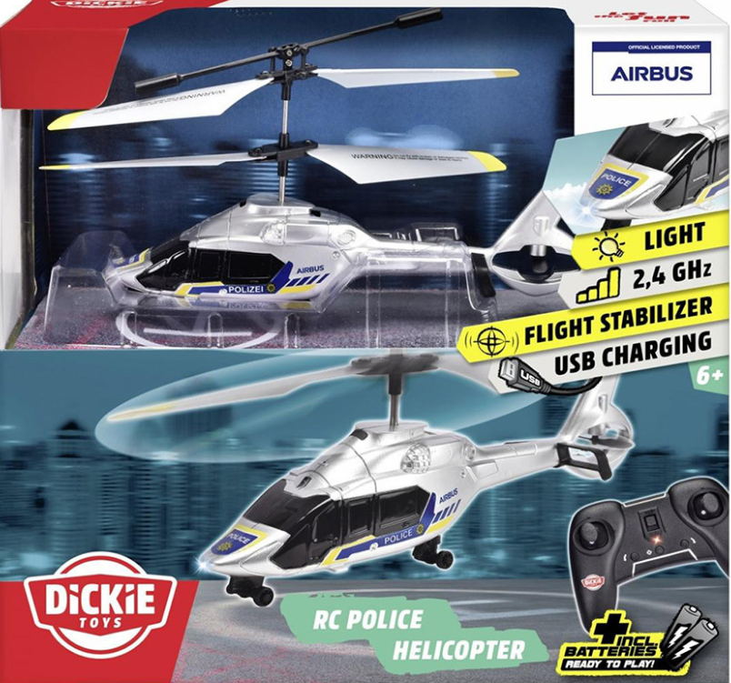 Elicopter cu telecomanda - RC Police Helicopter | Dickie Toys - 4