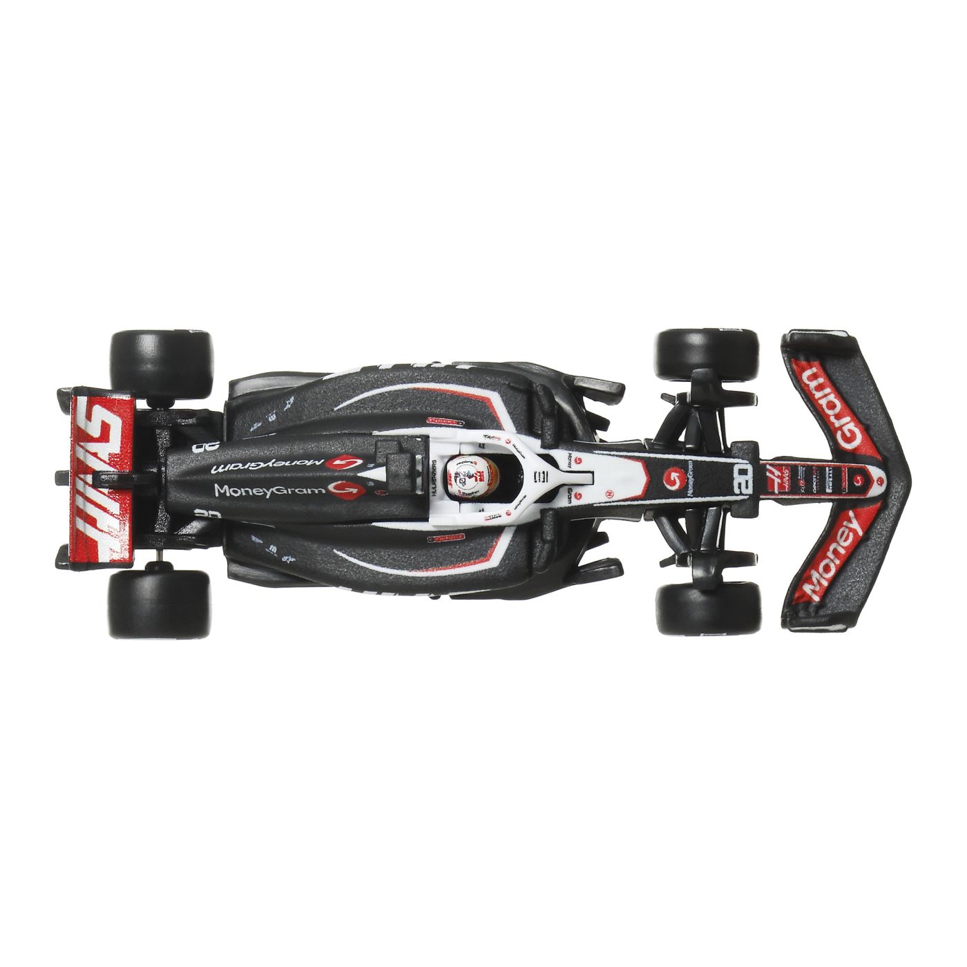 Masinuta metalica - F1 2024 - MoneyGram Haas Team VF24, Nr 20 | Mattel - 2