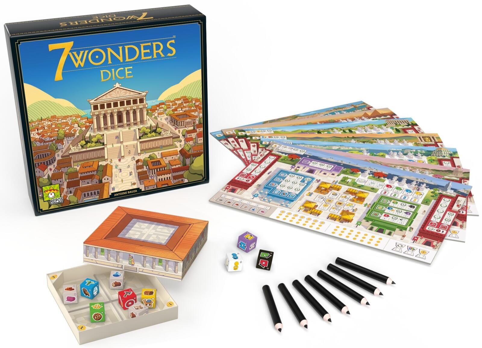 Joc de societate - 7 Wonders Dice (EN) | Repos Production - 1