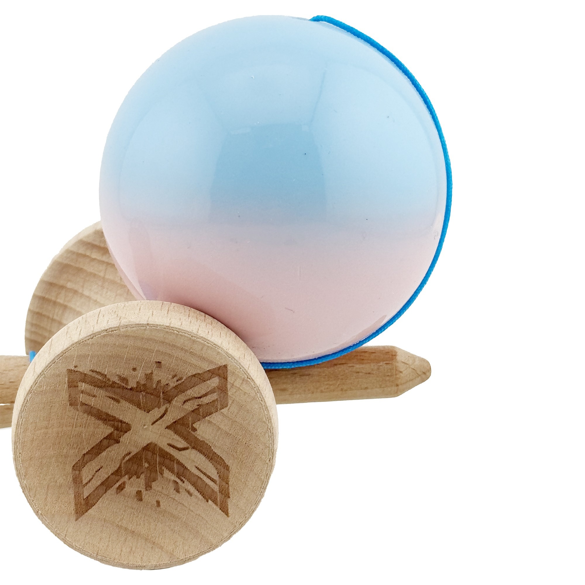 Jucarie de indemanare - Kendama X Super Sticky - Albastru/Roz | X - 2