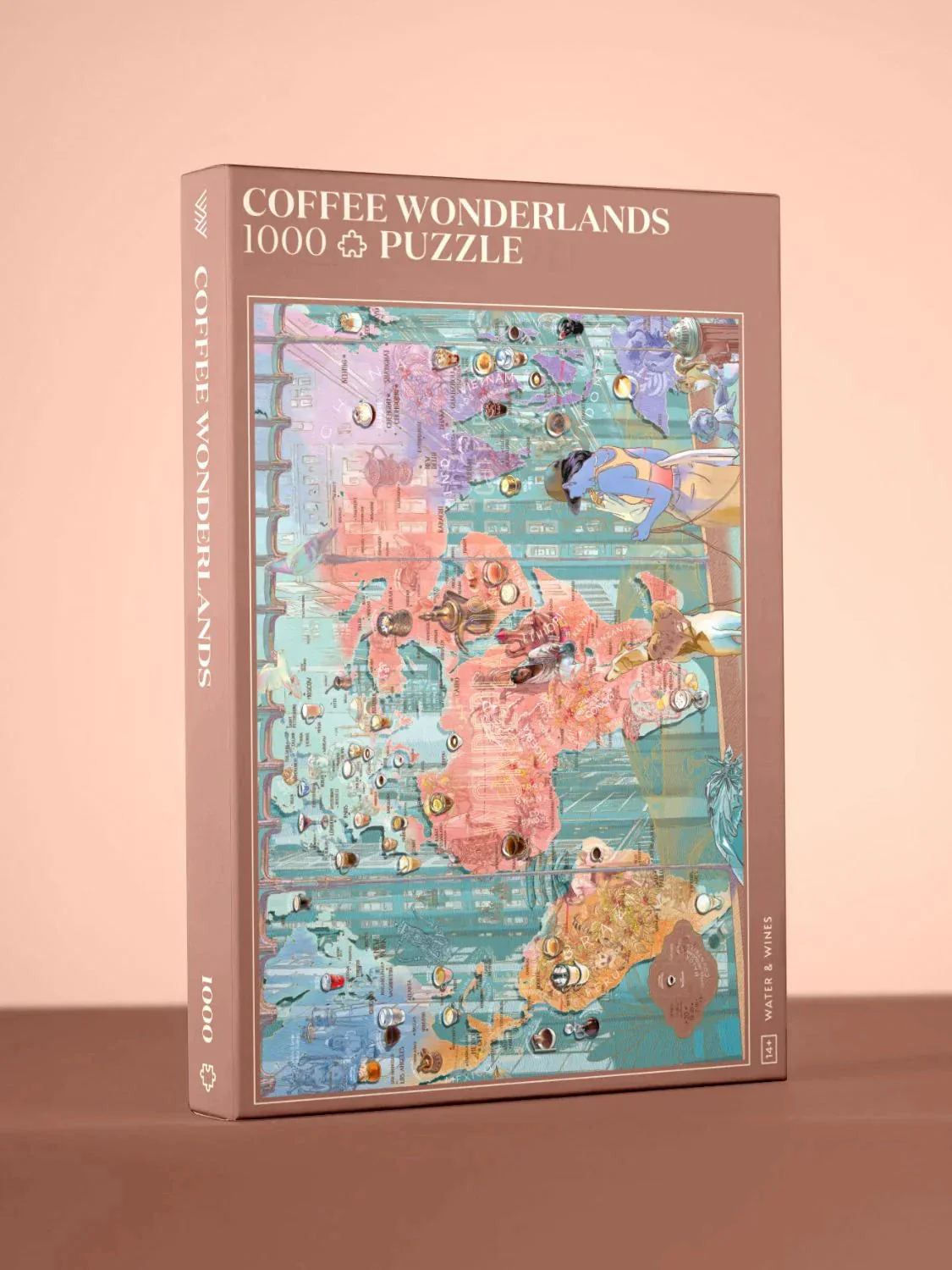 Puzzle clasic 1000 piese - Coffee Wonderlands | Water & Wines - 2