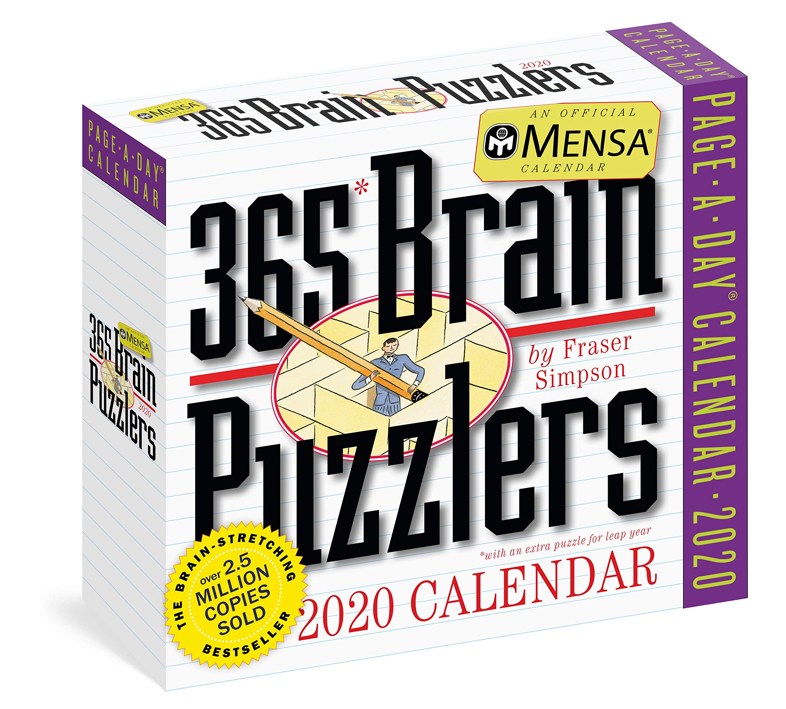 Calendar 2020 - Page-A-Day - 365 Brain Puzzlers | Workman Publishing