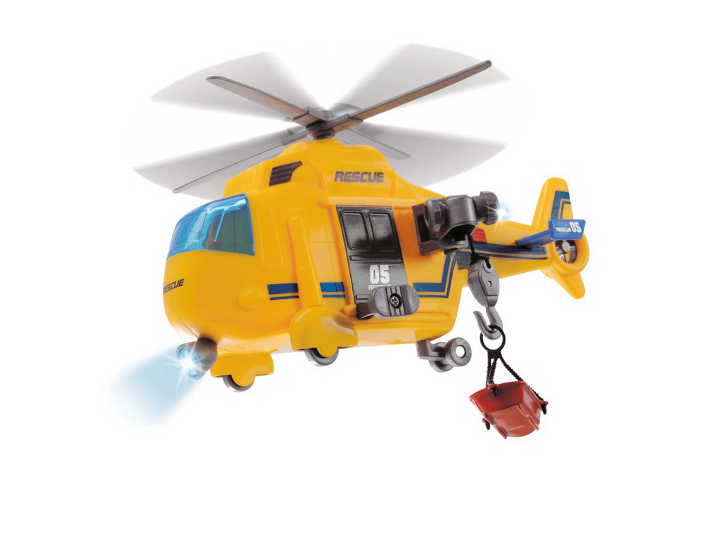 Jucarie -Elicopter de salvare Dickie Toys, cu lumini si sunete | Dickie - 1