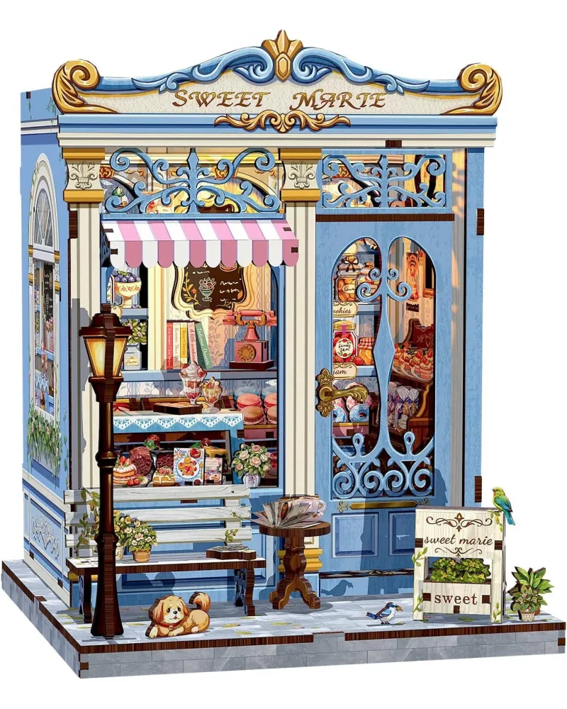 Puzzle 3D 242 piese - Minicasuta DIY - Sweet Marie | Cutebee - 1