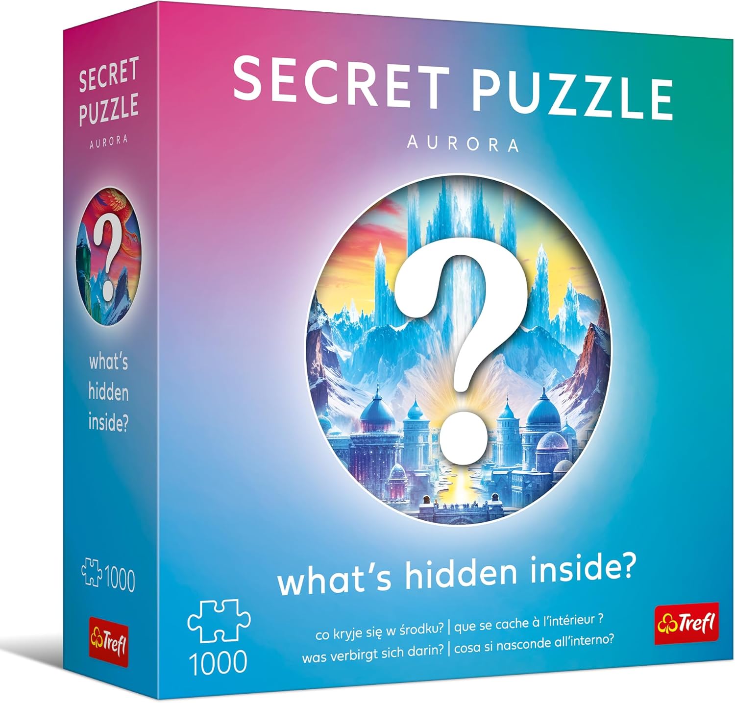 Puzzle 1000 piese - Secret Puzzle - Aurora | Trefl - 1
