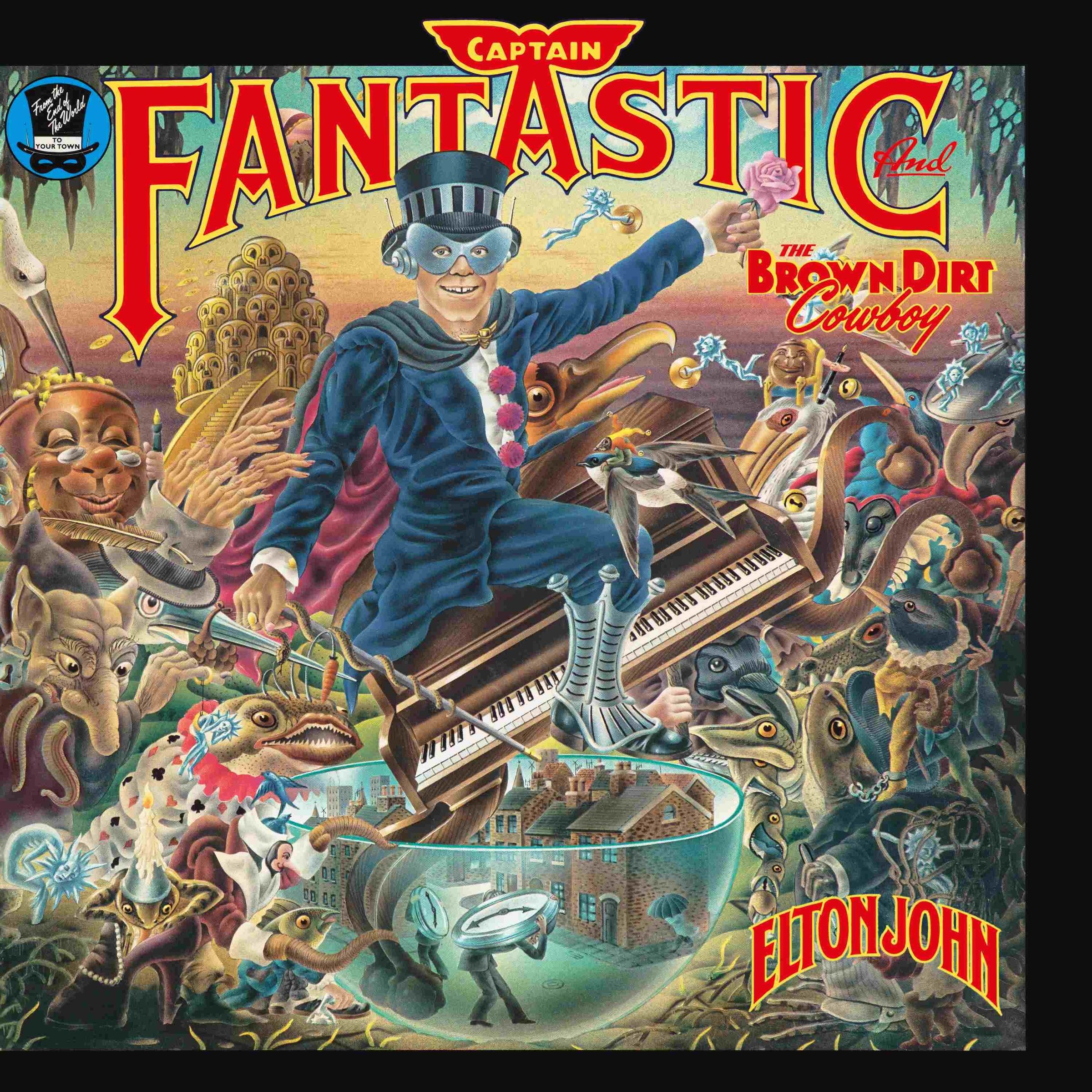 Captain Fantastic And The Brown Dirt Cowboy (50th Anniversary - Tricolored Vinyl) | Elton John - imagine 2